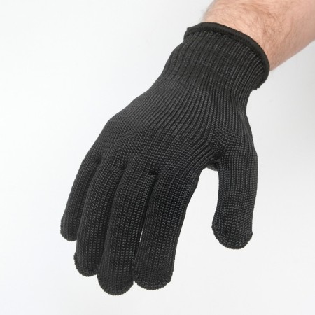 Gloves protecting from cuts, size - m, black-2