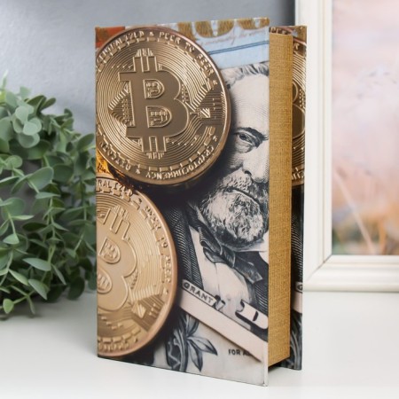 Safe Brush Tree to the Bitcoin and dollar 21x13x5 cm-1