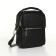 Male bag, guran tomp, artificial leather, black color