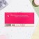 Money envelope "Congratulations!" Raspberry background, 8.3x16.7 cm