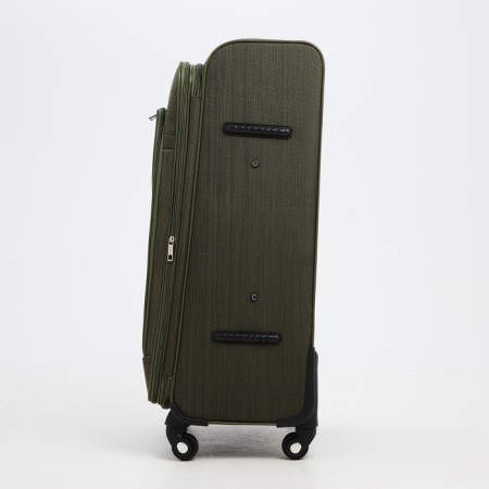 Big suitcase 28 ", lightning department, code castle, 4 wheels, outer pocket, khaki color-2