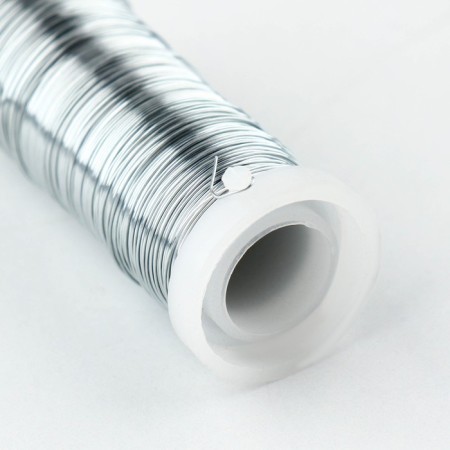 Floristic wire 0.3 mm, "white", 50 m-2