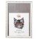 Photo frame plastic 35x50 cm, gold with white (plastic screen)
