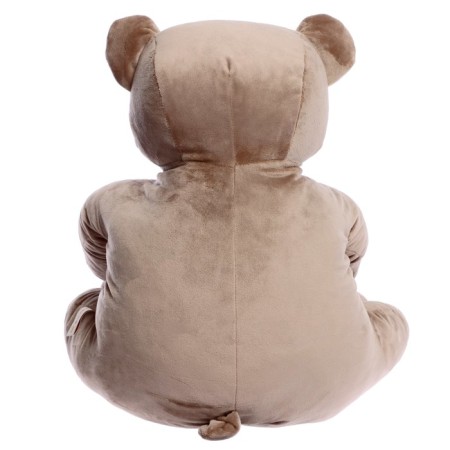 Soft toy "Bear Lary", 85 cm, beige-gray color-2