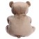 Soft toy "Bear Lary", 85 cm, beige-gray color