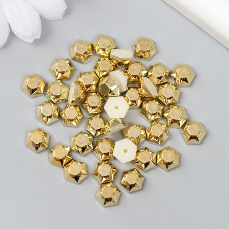 Decor for creativity plastic "Spikes. Multicarrier" set 40 pcs 0.8x0.8x0.4 cm-2