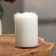 Candle - Aromatic cylinder "French vanilla", 4x6 cm
