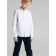 Textile shirt on buttons for a boy, height 152 cm