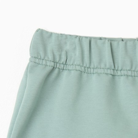 Kids (T -shirt, shorts) minku beige color/ olive, height 122 cm-11