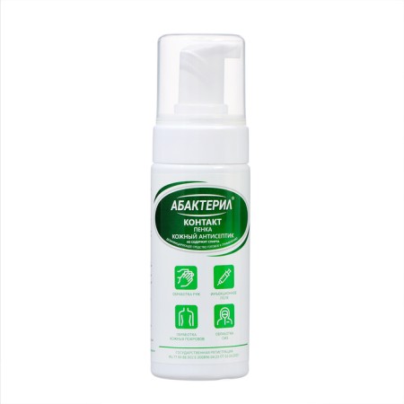 Antiseptic skin of alternate abacteril contact, 140 foam