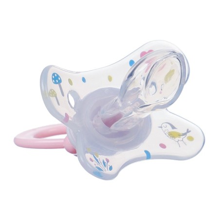Nipple - dummy, SL, ORTD +12 months, with a cap "Bunny", pink-3
