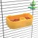 Drill for a bottle of birds internal 14.3 x 6.8 x 4.5 cm, yellow