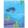 Stickers with riddles. Gather in parts. In the sea