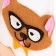 Bath cap with applique "sir cat"