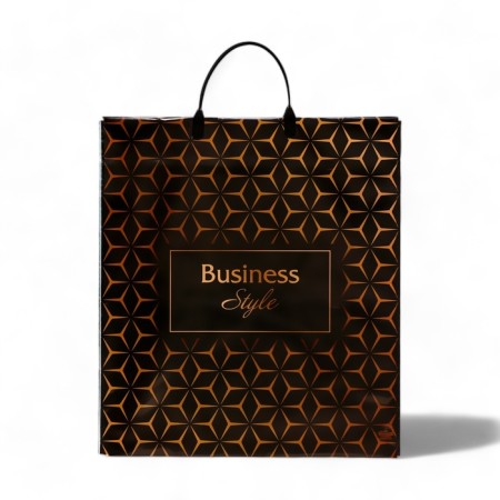 Package "Business Style", polyethylene with a plastic pen, 40x44 cm, 100 μm