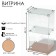 Desktop window, 1 shelf, 600 × 300 × 500, chipboard, glass color Book light