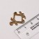 Castle Count "Count" 5356, (set 2 pcs.), Color gold