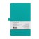 Sketchmarker sketchbook, 130 x 210 mm, 80 sheets, solid -leather cover, emerald, block 140 g/m2