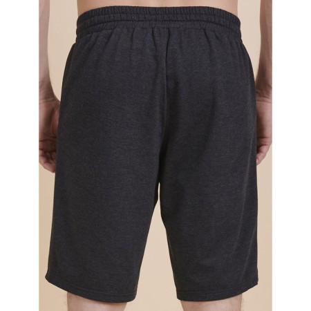 Male shorts, size l, black color-1