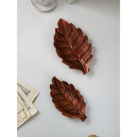Set of Organizovov "Liszt No. 1", Polystone, 2 pcs, color copper-3
