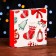 Folding box under 9 sweets, New Year's flashlight, 13.7 x 13.7 x 3.5 cm