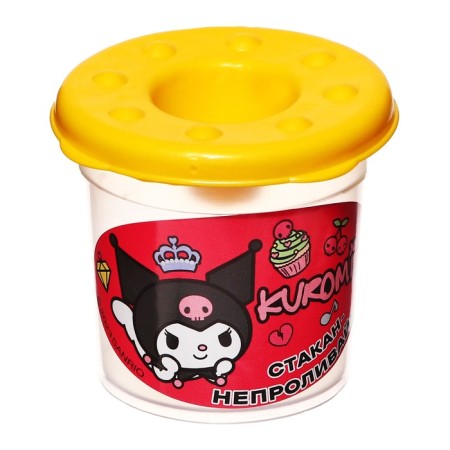 Kuromi cup-nonsense, transparent, mix