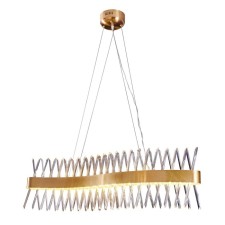 Crystal chandelier Gerhort G21063/100AB, 120x20x100 cm, bronze color