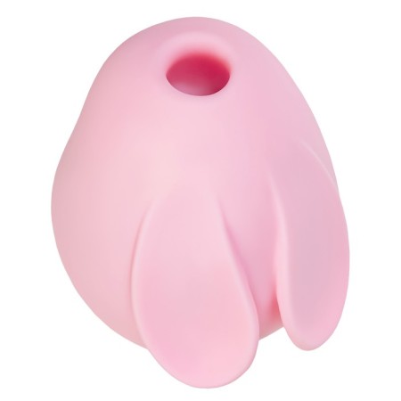 Vacuum-wave stimulator Qli by Flovetta Bun, 6.5 cm, silicone, pink color-5