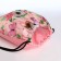 Back for shoes on the lace, pink color
