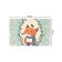 A set of napkins for setting the Table "Fox and Bird", rectangular, rounded edges, size 30x46 cm, 4 pcs