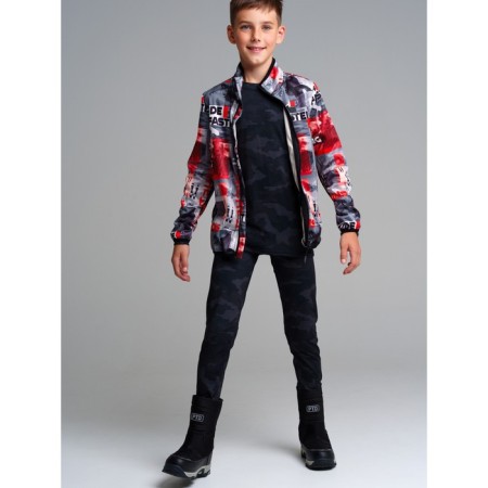 Thermal complex for a boy: trousers, sweatshirt, height 146 cm-4