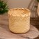Wicker basket, from bamboo 20x20x25 cm