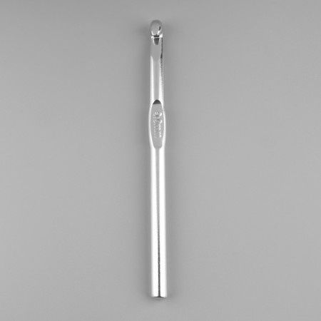 Knitting hook, with anodized coating, d = 9 mm, 15 cm-1