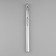 Knitting hook, with anodized coating, d = 9 mm, 15 cm