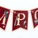 Paper garland with the Harry Potter tape