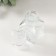 Diffusor for essential oils with a lid of "rhombics" 50 ml transparent 4.5x4.5x10.5 cm