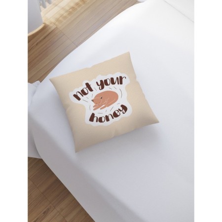 Pillowess decorative "Epistle", on a zipper, size 45x45 cm-1