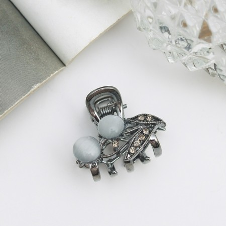 Hair crab "Shirley style" branch, 2.5 cm, black