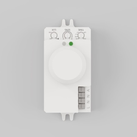 Microwave traffic sensor Technical SM-01, 300W, 9.3x4.2x4 cm, white color-3