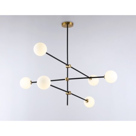 Suspended Ambrella Light, Modern, TR2515, 6XG9, Black color, brass-3