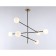 Suspended Ambrella Light, Modern, TR2515, 6XG9, Black color, brass
