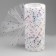 Fatin with multi -colored sparkles, 15 cm, 11 ± 1 g/sq.m, 23 ± 1 m, white color No. 1
