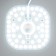 LED module with a driver 160-250V 24W 2100LM 6500K 16*16cm