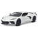 MASTO DIE-CAST 2020 Chevrolet Corvette Stingray Coupe Z51, 1:24, White color