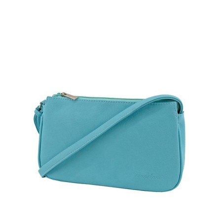 Cross-Bodi bag, lightning department, turquoise color 16x25x3cm