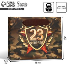 Gift Laminated Horizontal Package, Packaging, Victory Lavra, S 15 x 12 x 5.5 cm