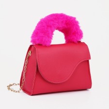 Baby bag on magnet, raspberry color