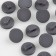 A button on the leg, d = 10 mm, the color is gray