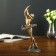 Polystone souvenir "Ballerina, hands to the sky" under bronze 24.5x8x8 cm