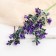 Artificial flowers "Siberian bell" 45 cm, purple